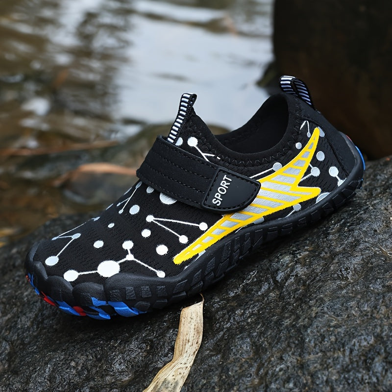 Calcetines de agua para niños unisex, transpirables, de secado rápido y antideslizantes para verano, playa y piscina