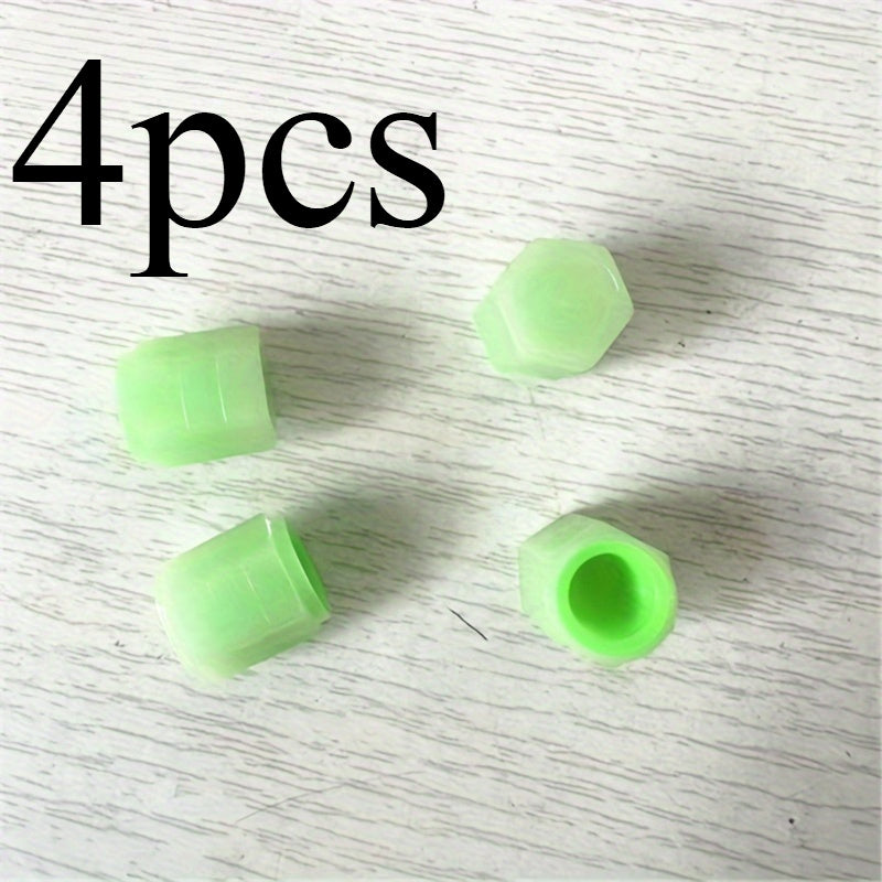 4 шт. колпачки для вентиля на колесах автомобиля, подходят для всех транспортных средств