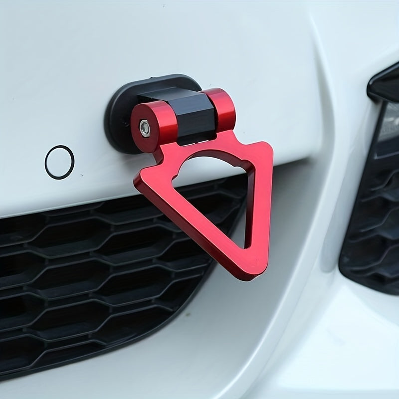 Universal Car Tow Hook Triangle Auto Trailer Bumper Decor Accessory