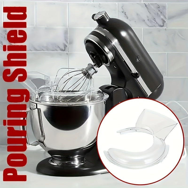 Tilt-Head Stand Mixer Safety Guard Stainless Steel Bowl Cover for 4.5 and 5 Quart Mixers