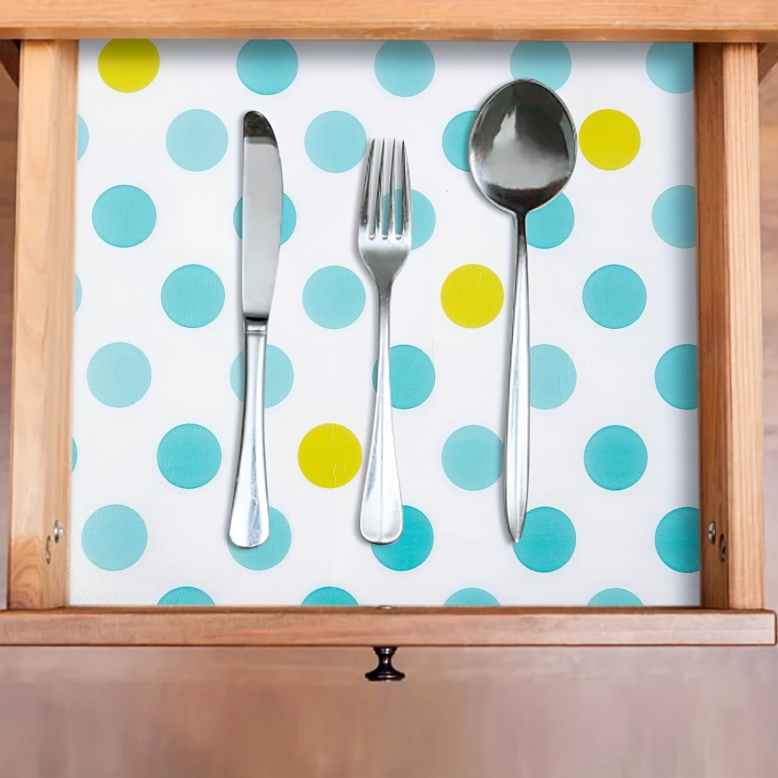 Patterned Non-Adhesive Shelf Liner Waterproof Washable 30cm x 150cm for Kitchen Refrigerator Storage