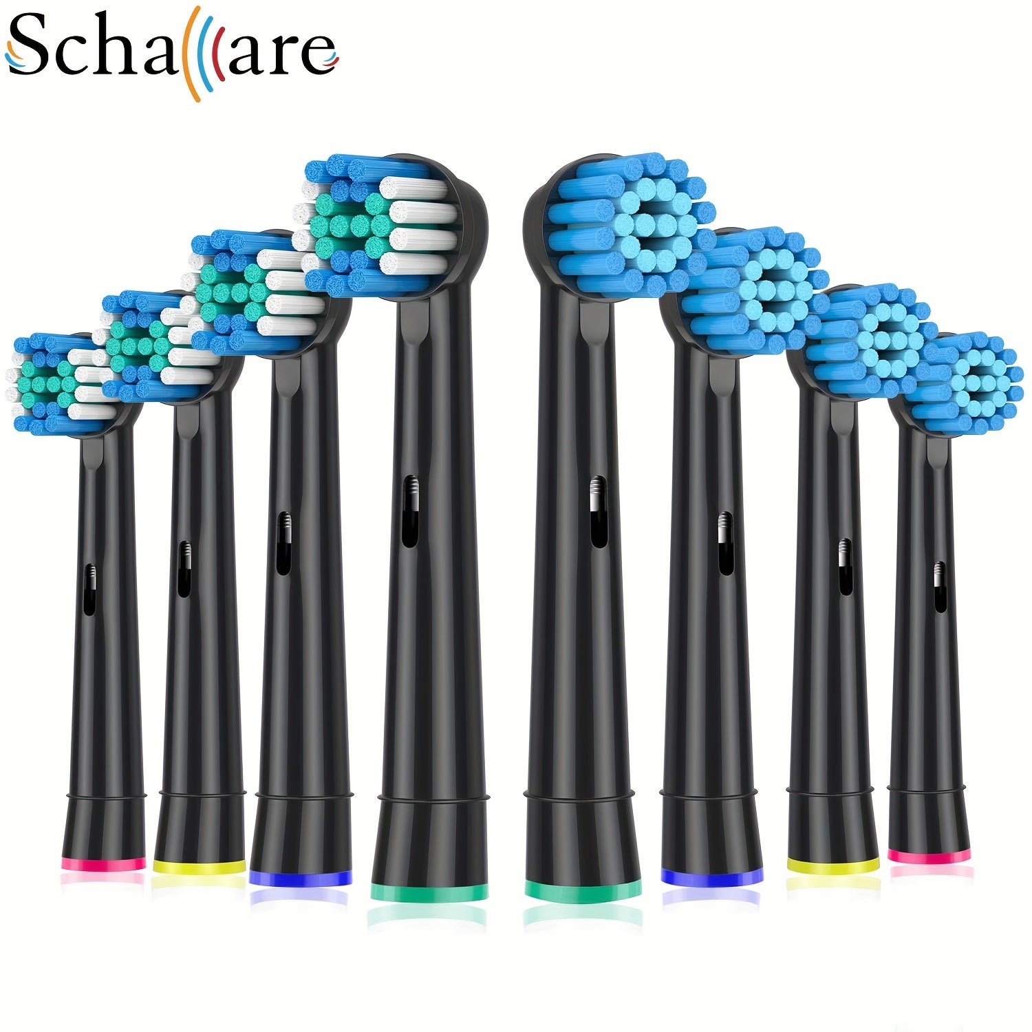 Replacement Toothbrush Heads for Electric Toothbrush Pack of 8 Deep Cleaning Sensitive
