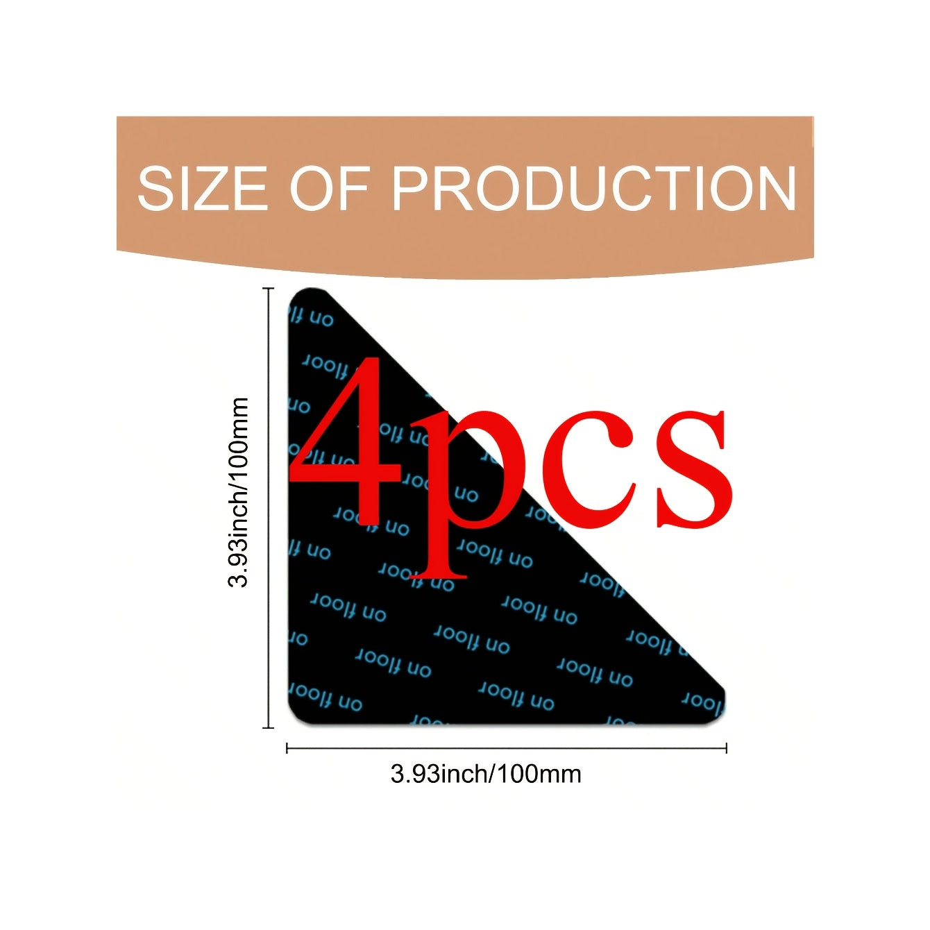 Waterproof Polystyrene Floor Mat Non-Slip Entryway Room Safety All Sizes