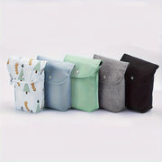 Kids Diaper Bag with Multiple Pockets and Cute Prints Durable Polyester Portable Organizer