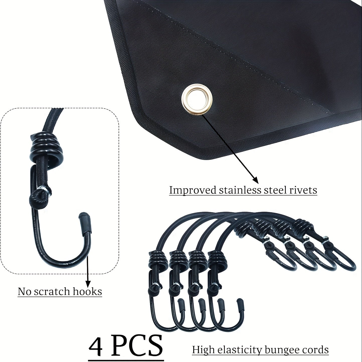 Outdoor Air Conditioner Cover Waterproof Dust Snow UV Resistant Durable PVC