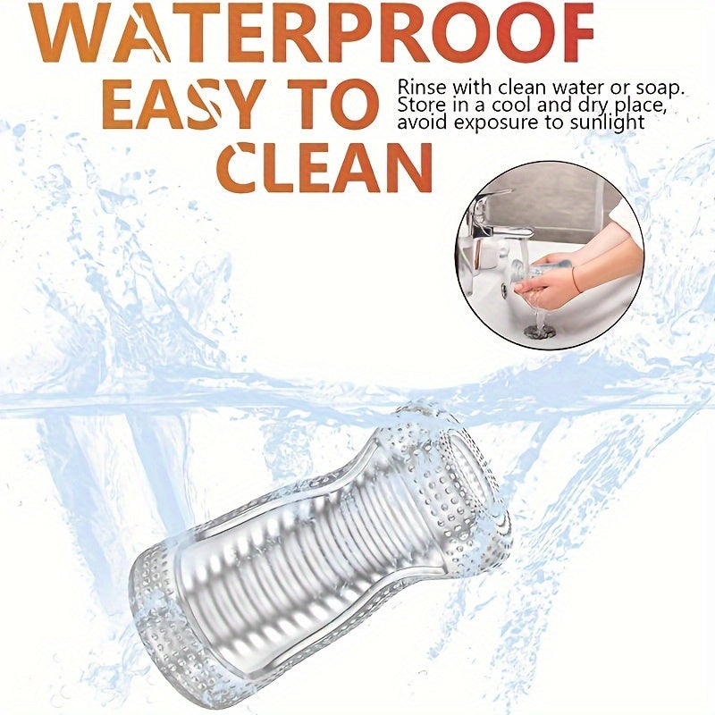 Men Soft TPE Training Cup Sex Toy for Adults