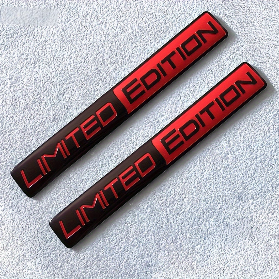 2PCS Metal Emblem Decal Stickers for Car Motorcycle Auto Racing Accessories