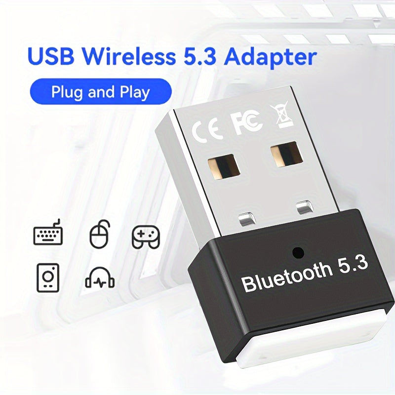 Wireless USB Adapter for PC and Laptop with Plug and Play Support for Windows 11/10/8.1 and Backward Compatibility with USB 3.0/4.0/5.0/5.1