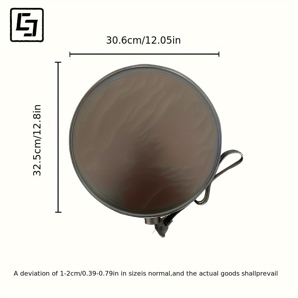 Mikrotoʻlgan pancake tayyorlagich, tuxum, sendvich, pastırma uchun sozlanadigan harorat nazorati bilan, chirishga qarshi, portativ oshxona