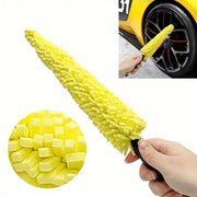 Car Cleaning Brush Polyester Fiber Wheel Hub Detailing Tool