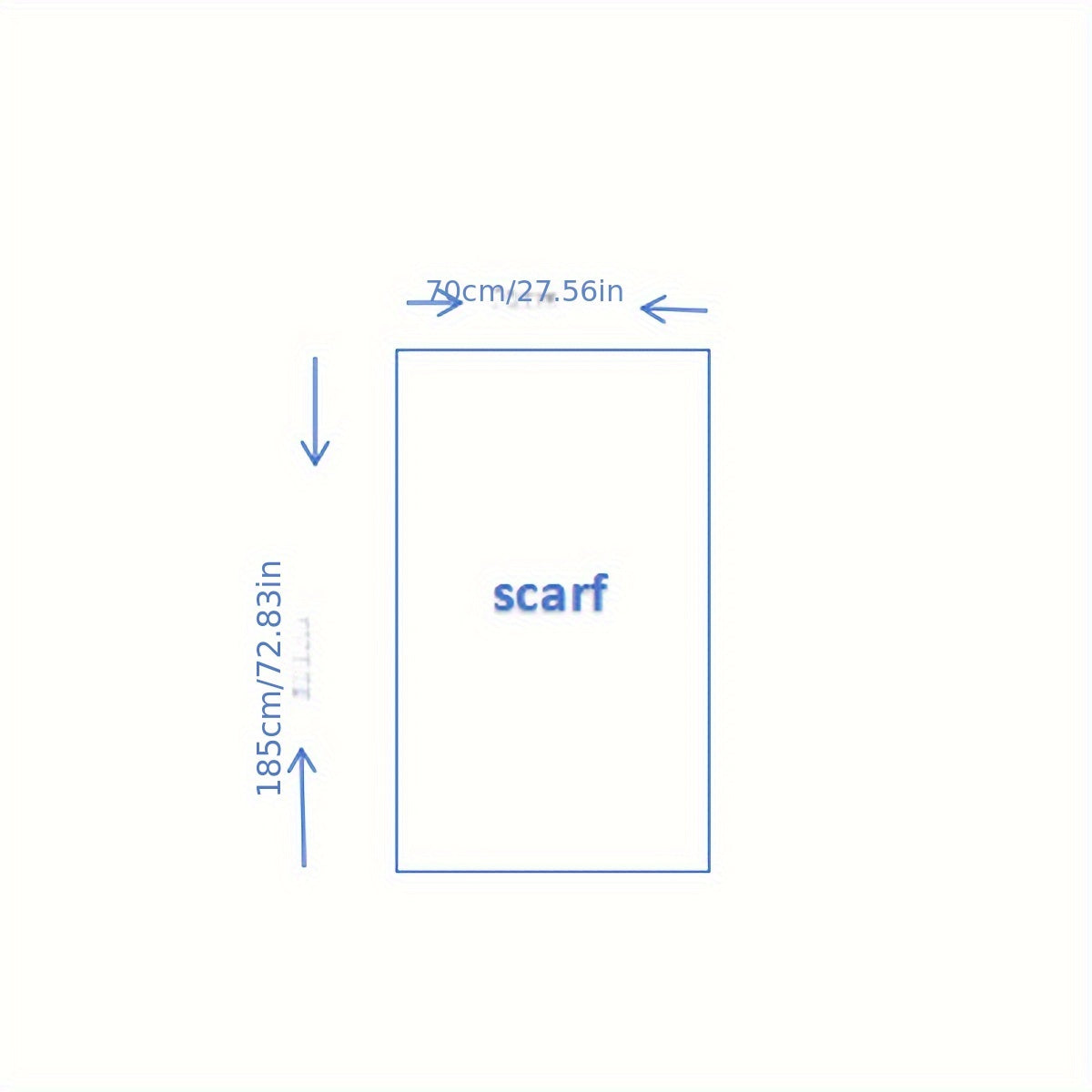 Women’s Cashmere Scarf Striped Shawl Warm Breathable Winter Large Plaid Wrap