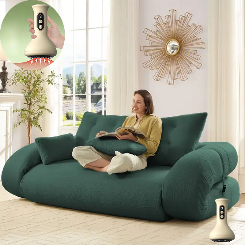 USB zaryadlash, raqamli ko'rsatkich, 9 darajali sozlanadigan tanani qirqish vositasi, 1200mAh batareya, issiq siqish bilan 8 ta temir to'pga ega ko'p funksiyali bankalar massaji qurilmasi. Uyda, biznesda foydalanish uchun ideal.