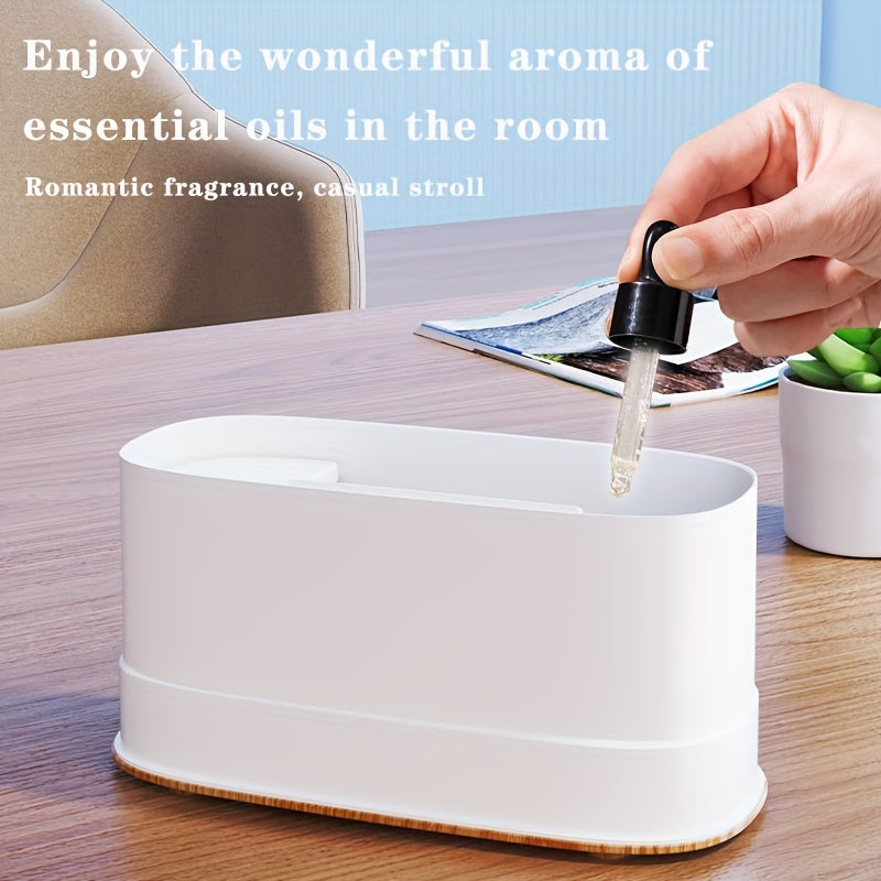 Portable USB Aromatherapy Humidifier with Colorful Atmosphere, 160ml