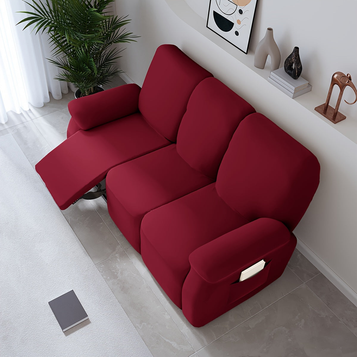 Waterproof Outdoor Sofa Cushion Cover Made from Milk Fiber Fabric