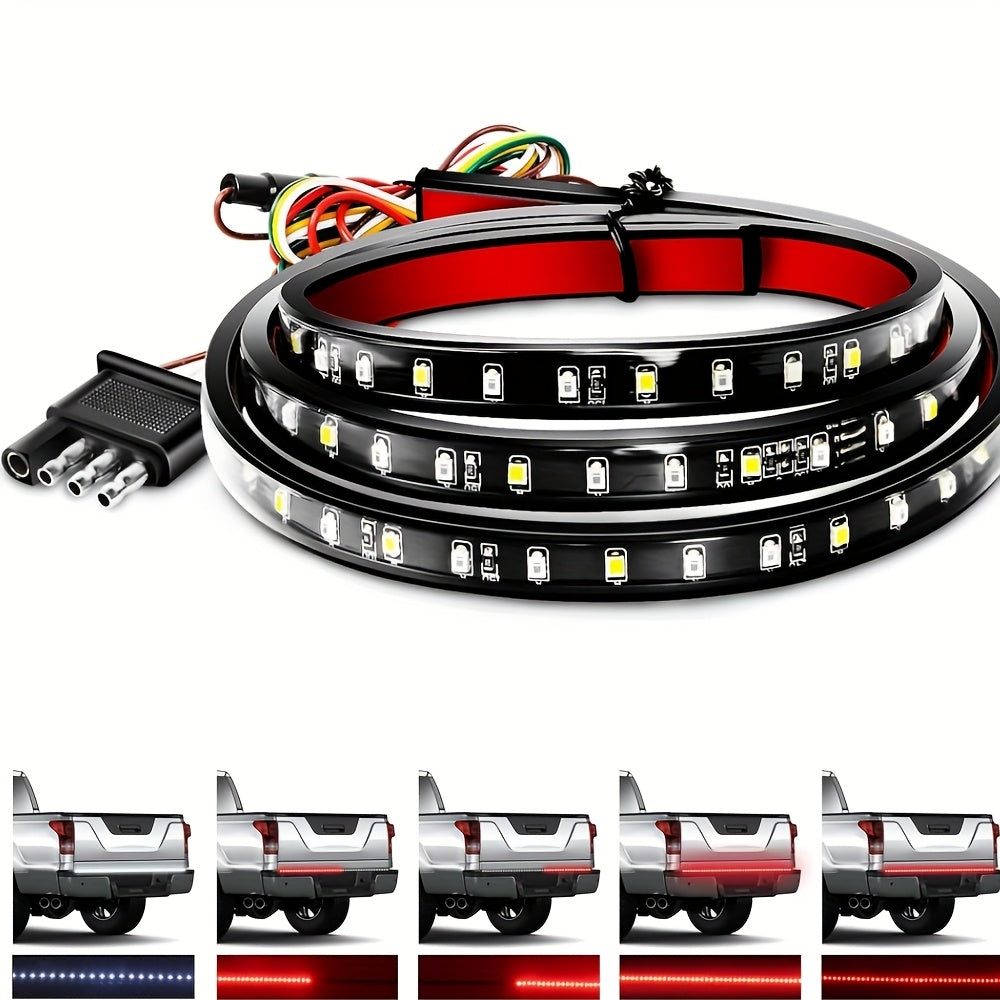 60-Inch LED Tailgate Light Bar Waterproof Easy Install No Drill