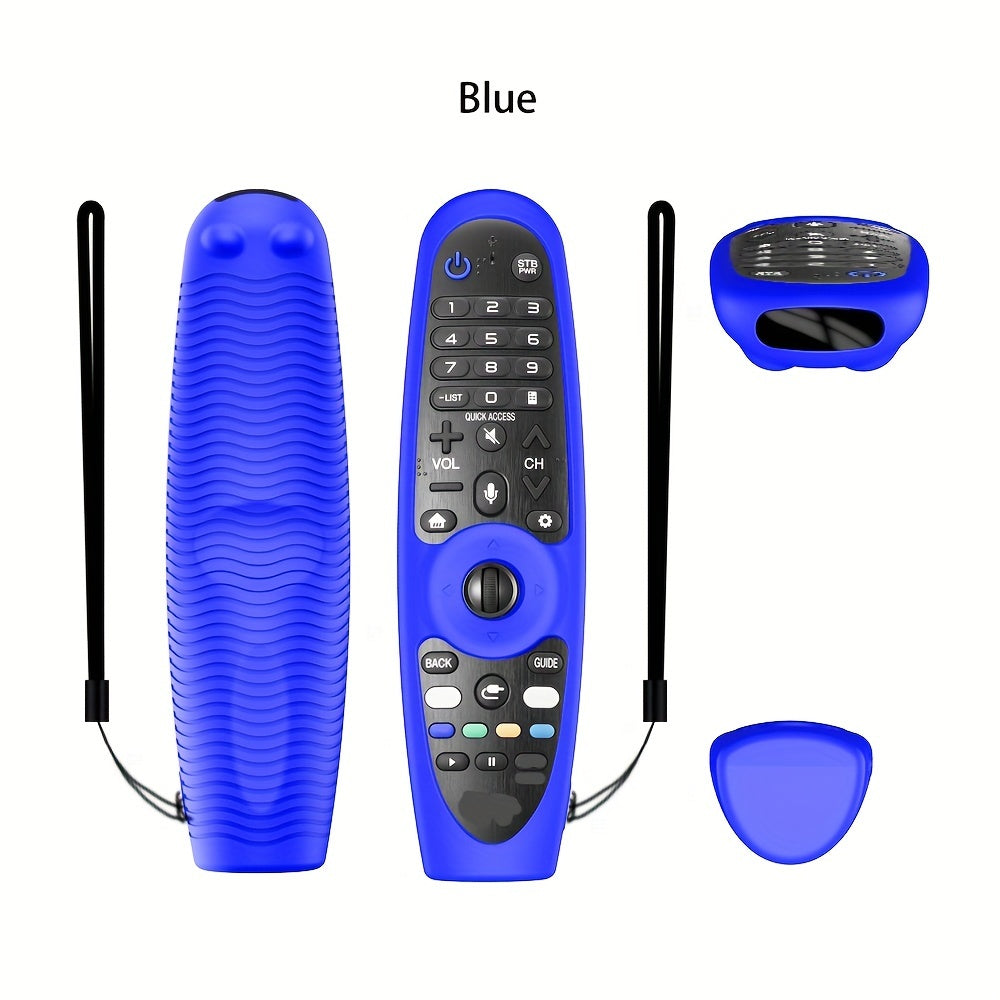 Funda de silicona para control remoto para AN-MR600 AN-MR650 AN-MR18BA AN-MR19BA AN-MR20GA a prueba de caídas con cordón