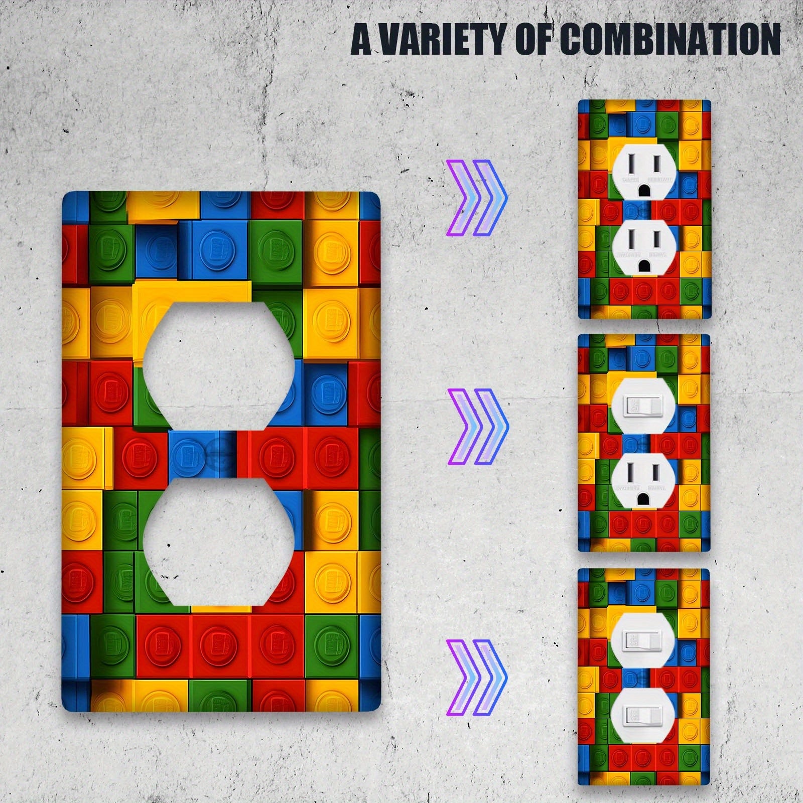 Farmhouse Style Light Switch Cover for Country Decor 1 or 2 Gang