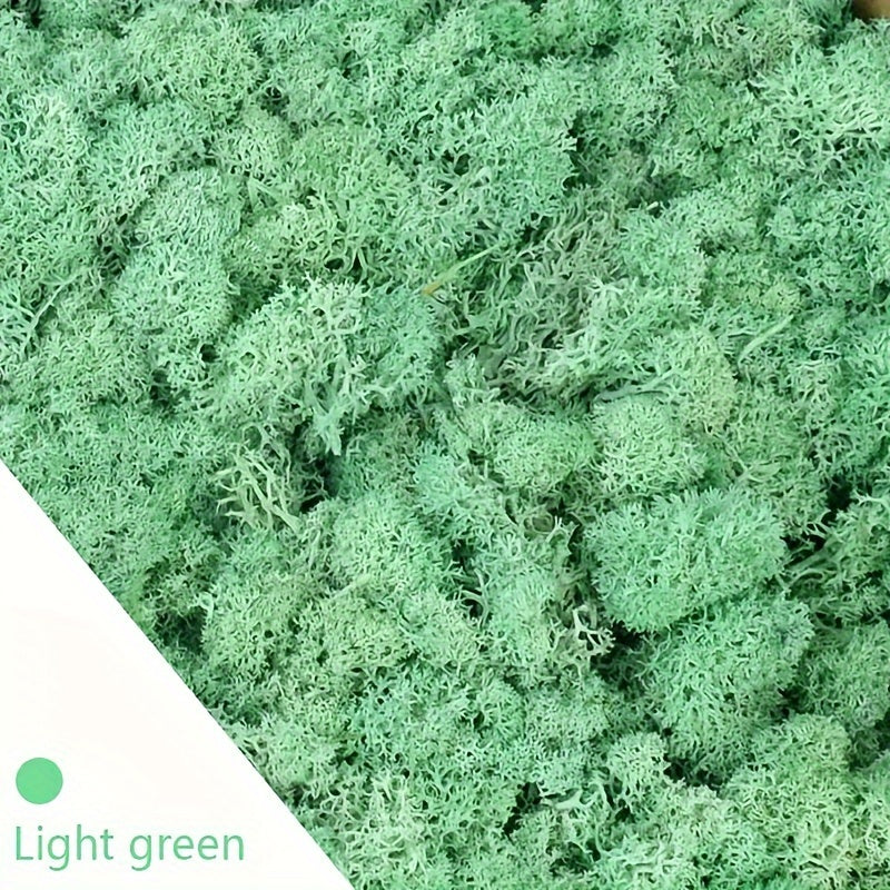30g Green Faux Moss Grass for Home Decor DIY Crafts and Garden Accents