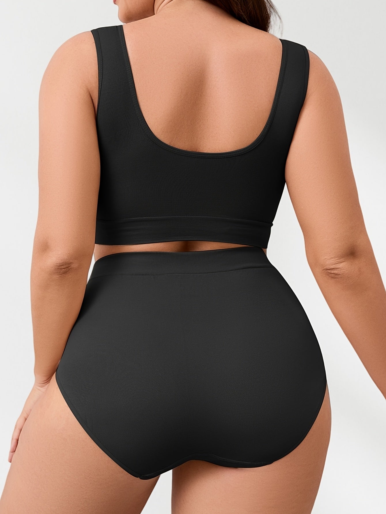 Women's Plus Size Sports Bras Breathable Nylon Elastane Padded No Wire