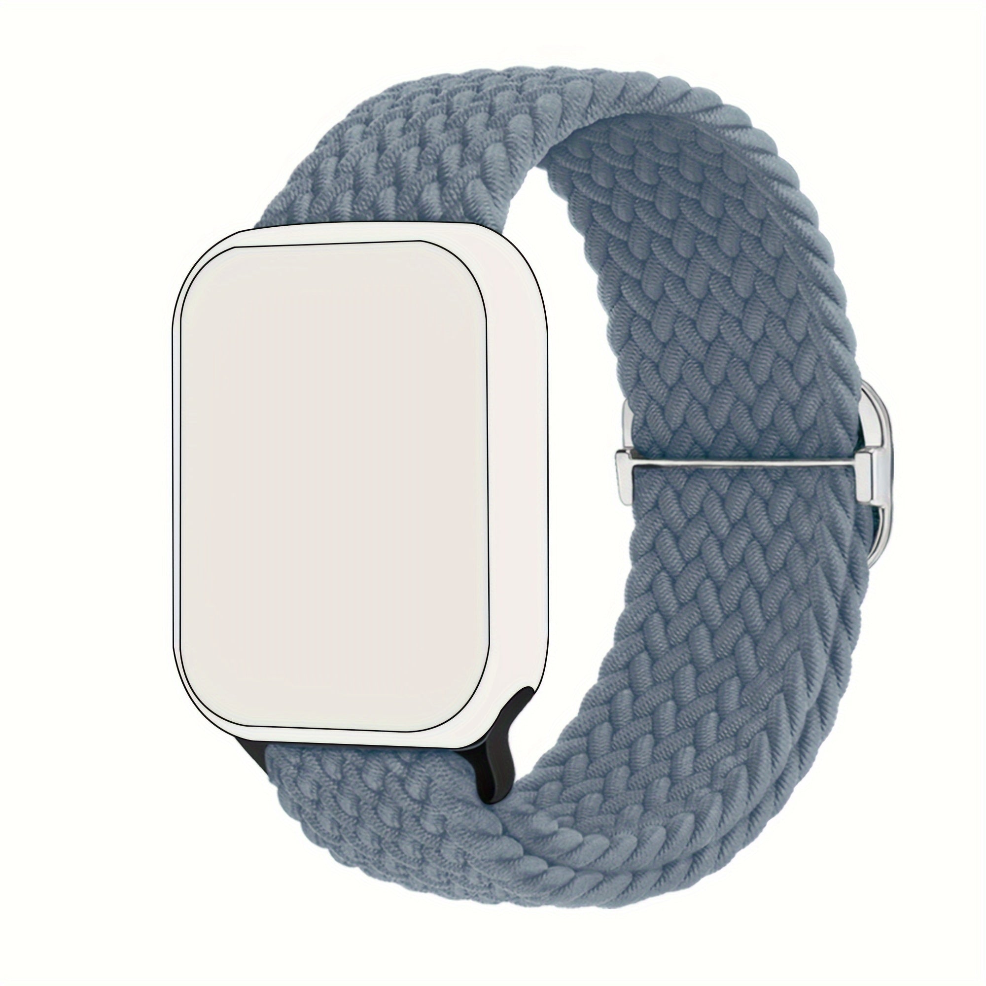 Correa de reloj inteligente trenzada de nylon elástica multicolor para IWatch