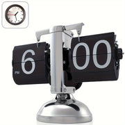 Digital Flip Clock Battery Powered Large Numbers for Home Office Outdoor Storage