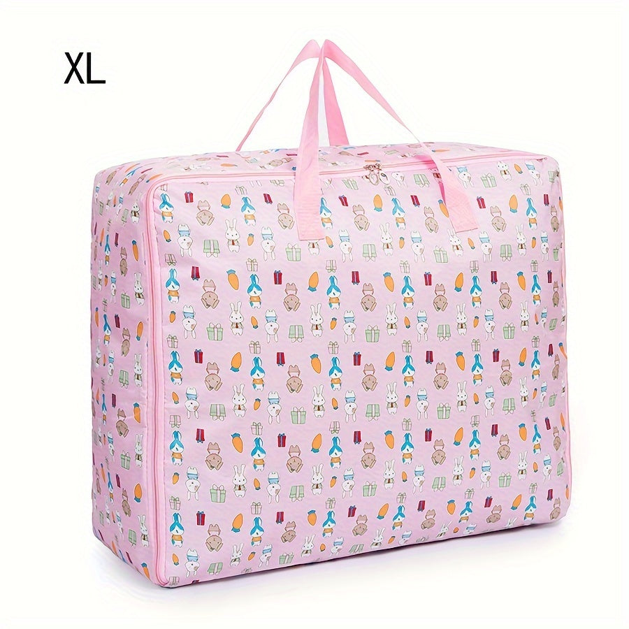Large Capacity Waterproof Oxford Cloth Storage Bag for Clothes Bedding Toys Household Organization