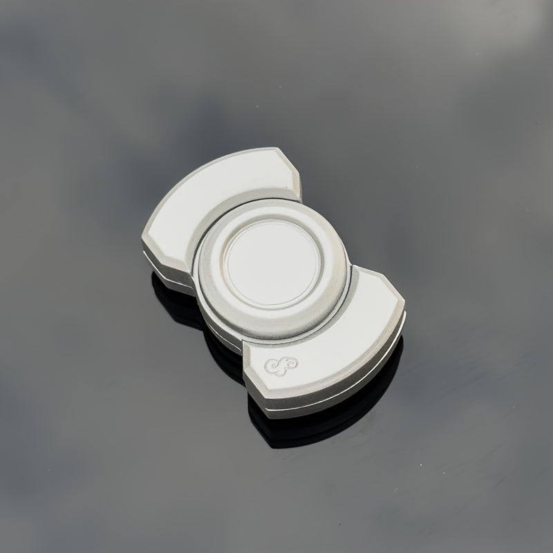 Stainless Steel EDC Decompress Toy Fidget Spinner Pop Coin Stress Relief Gadget for Adults