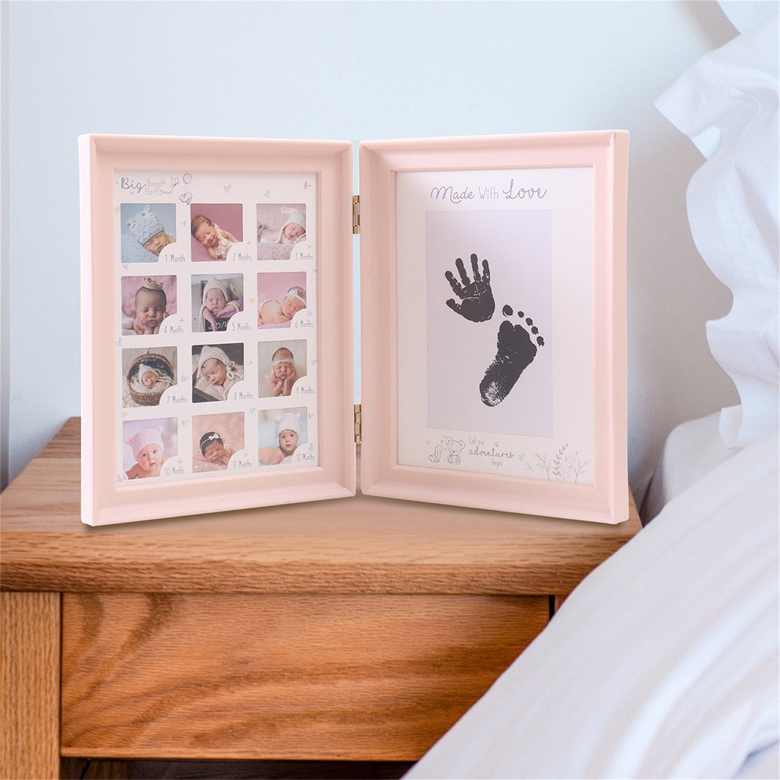 Baby Memory Photo Frame for 100 Days and Holiday Keepsakes