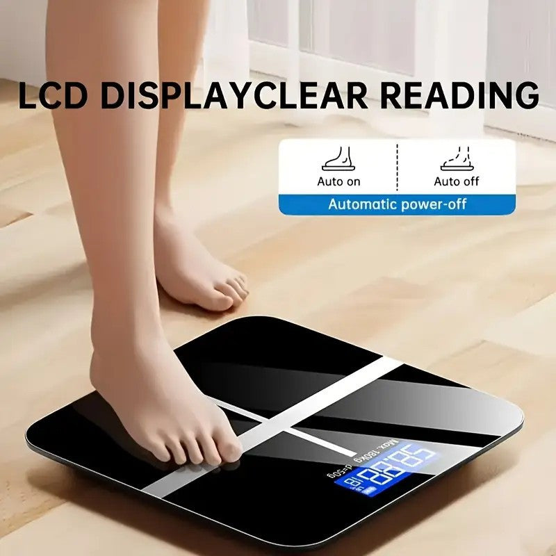 Body Fat Scale Large Platform High-Precision Electronic Weighing Backlit LED Display 176.9KG Capacity