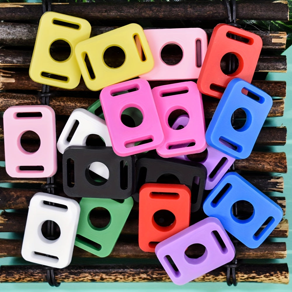 18pcs Set Soft Plastic Shoe Lace Adapters Shoe Charms Adjustable Strap Accessories