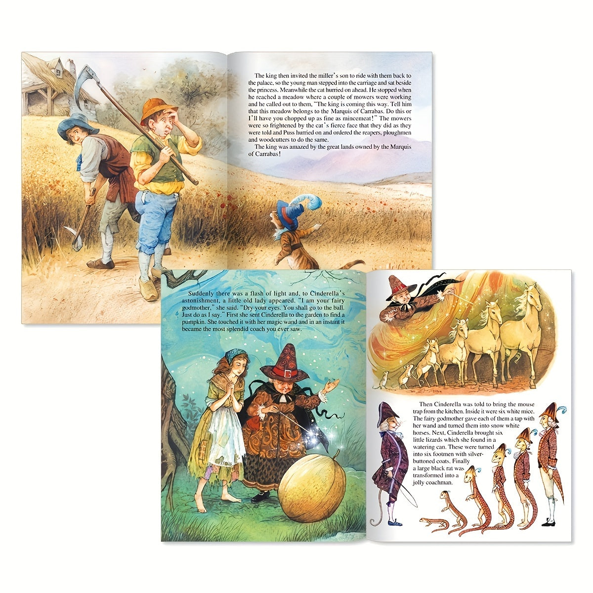 Children's Bedtime Fairy Tales Book Set of 8 for Kids Ages 3 and Up