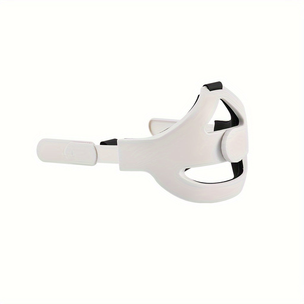 Ergonomic VR Head Strap for Quest 2 Adjustable Support Foam Cushion Durable ABS
