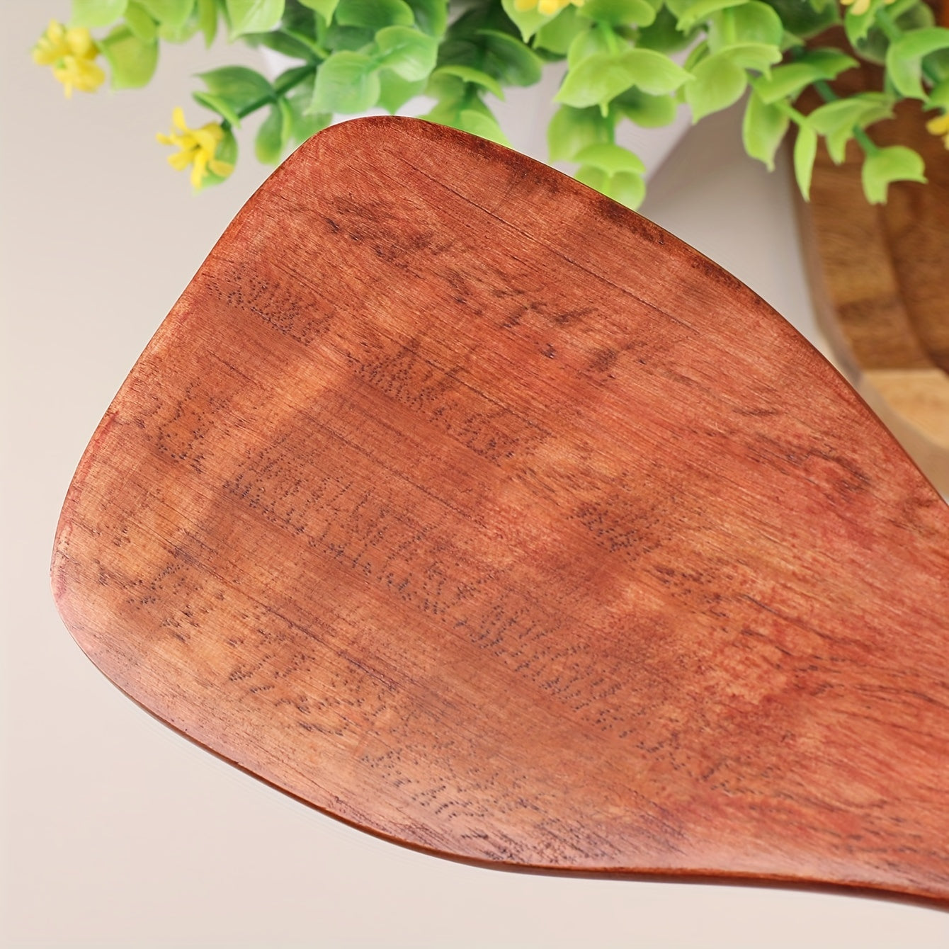 Wooden Rice Paddle and Serving Spoon Eco-Friendly Kitchen Utensil