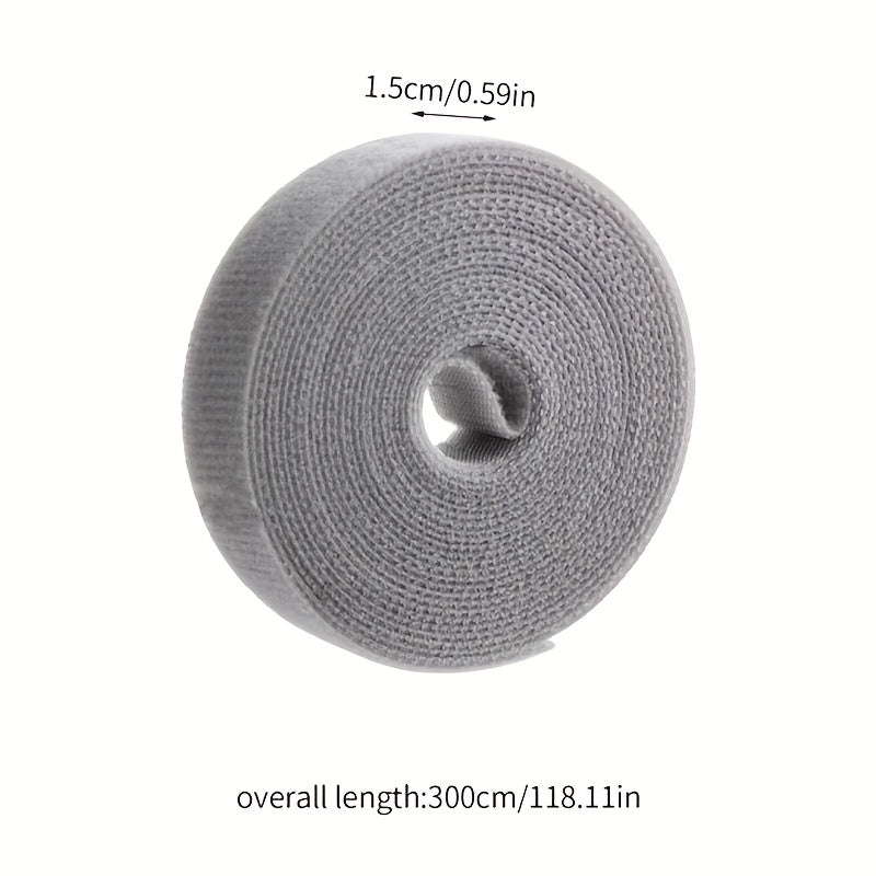 Bridas reutilizables para organizar cables y cables para ordenadores y electrónica