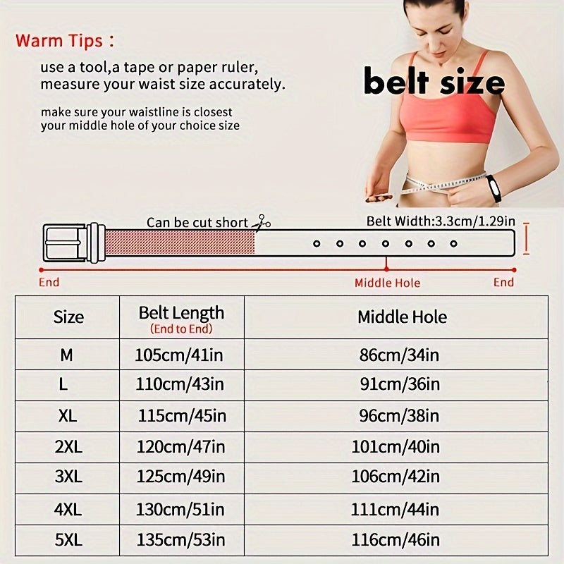 Women's Cowhide Leather Waist Belt for Jeans and Pants Stylish and Versatile