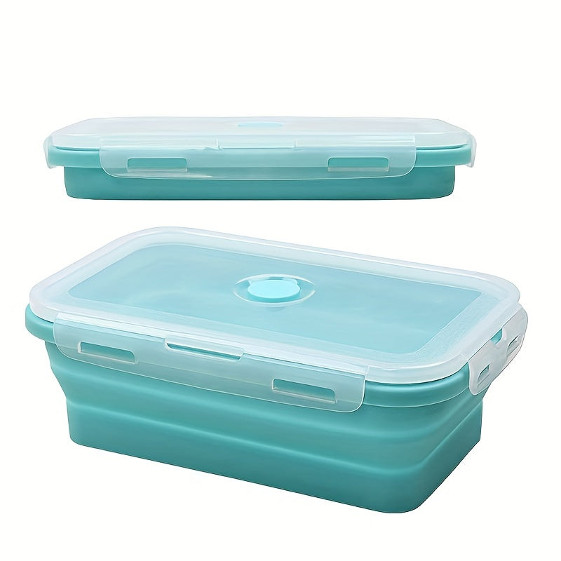 Foldable Silicone Food Storage Containers Set 3 Pack BPA Free Microwave Dishwasher Freezer