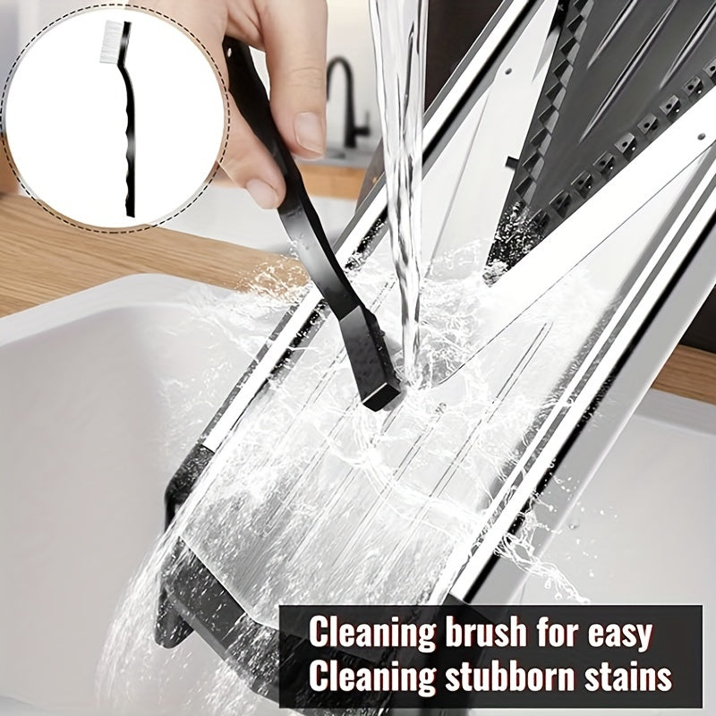 Stainless Steel Mandoline Slicer for Vegetables and Fruits with Adjustable Blades