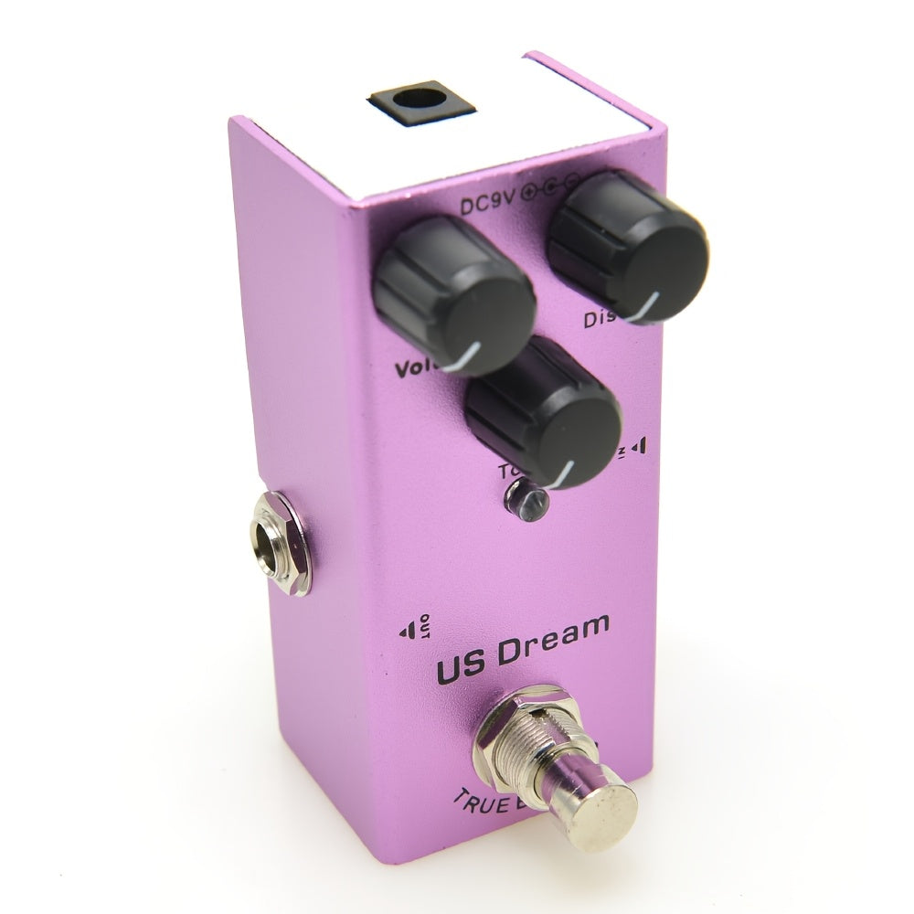 Vintage Electric Guitar Pedals Overdrive Chorus Delay Tremolo Effects