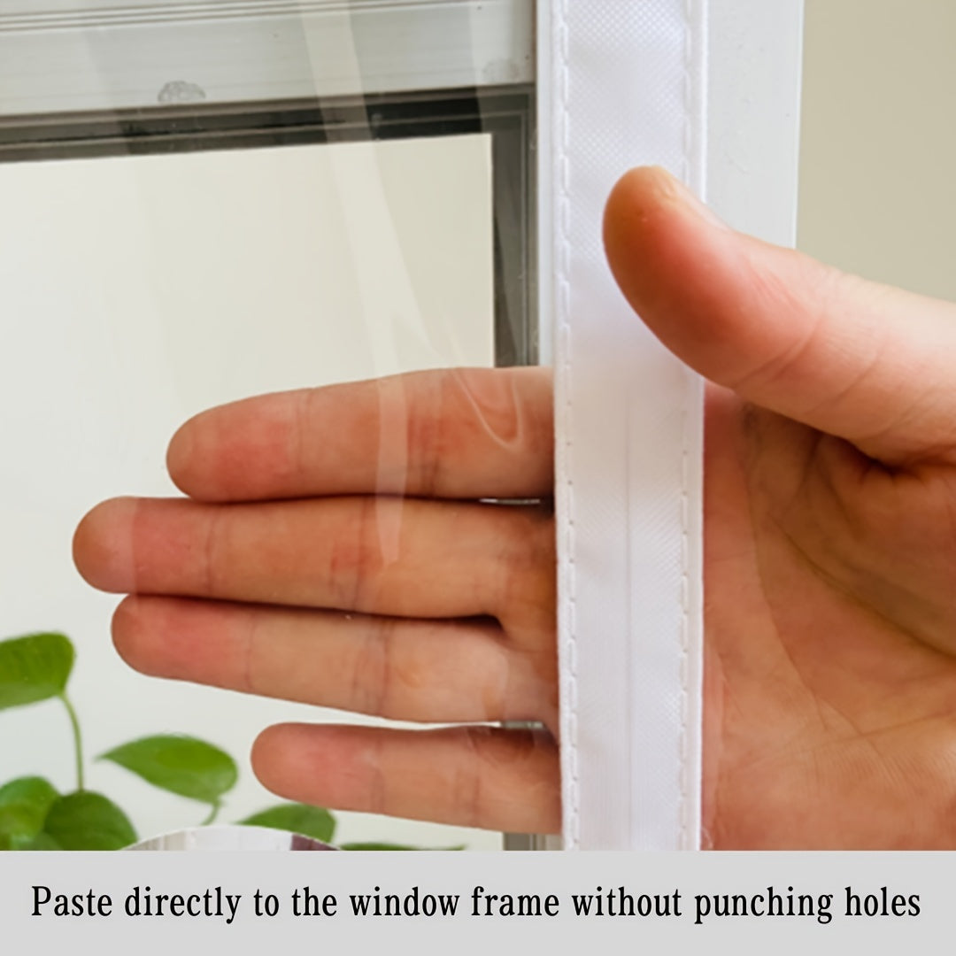 Thermal Insulation Window Film Windproof Rain-Resistant High Clarity Easy Installation