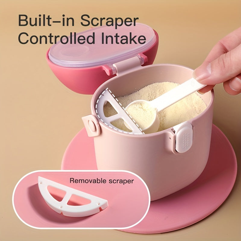 Sealed Milk Powder Container with High Storage Capacity