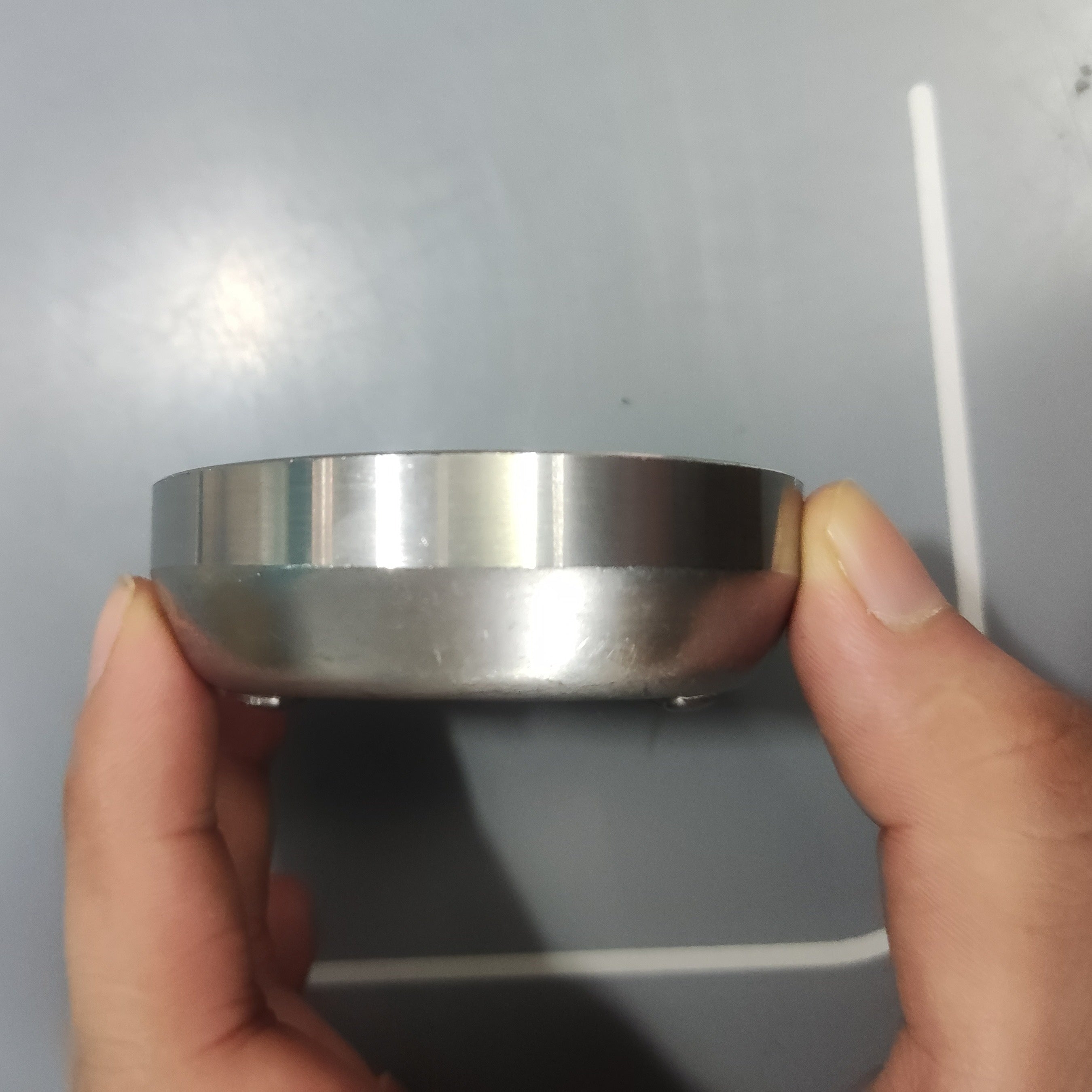 Soporte de cuchilla de cortacésped de acero inoxidable para jardín, pieza de metal duradera