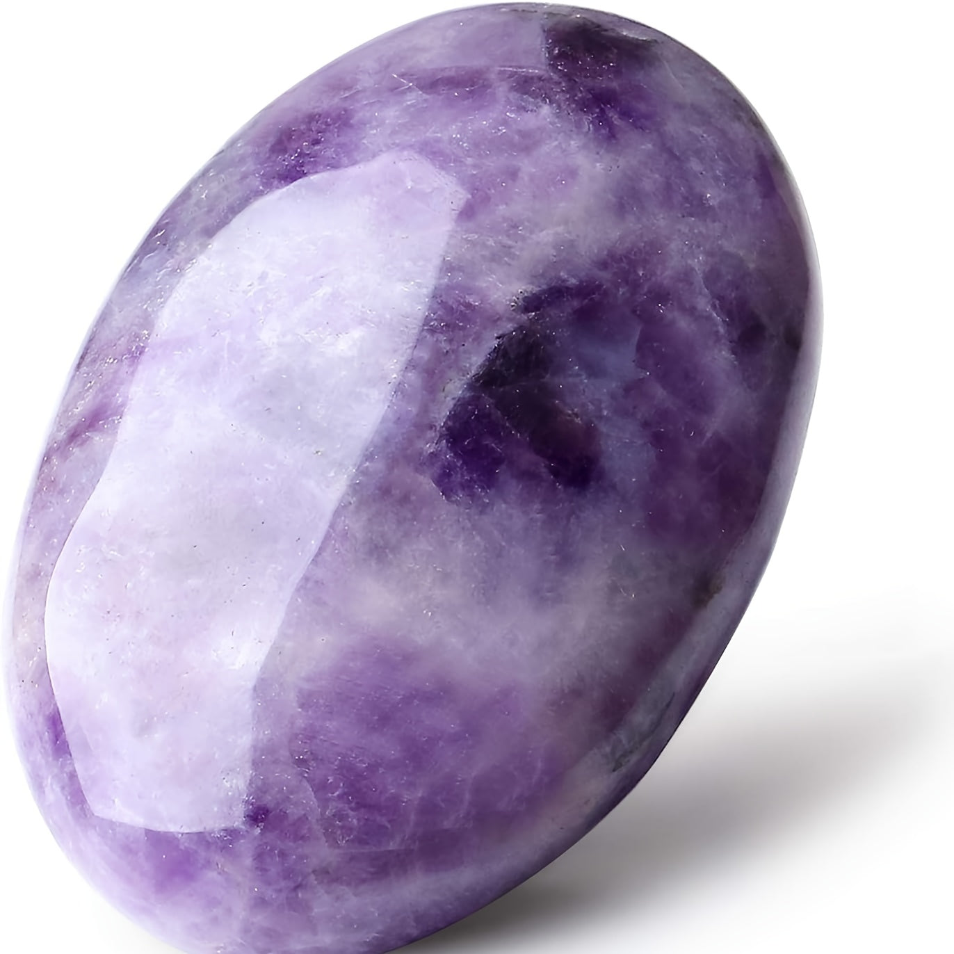 Amethyst Faux Gemstone Set for Energy Balancing Meditation and Jewelry Crafting 1 or 2 Pieces
