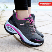 Women's Waterproof Low Top Hiking Sneakers Outdoor Trekking Trainers