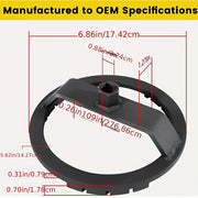 Universal 3-in-1 Fuel Tank Cap Wrench Adjustable Steel Open End Spanner