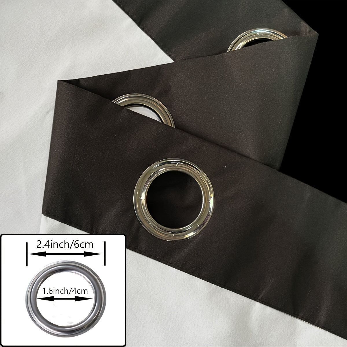 Cortinas insonorizadas con aislamiento blackout, juego de 2 piezas para dormitorio, oficina, sala de estar