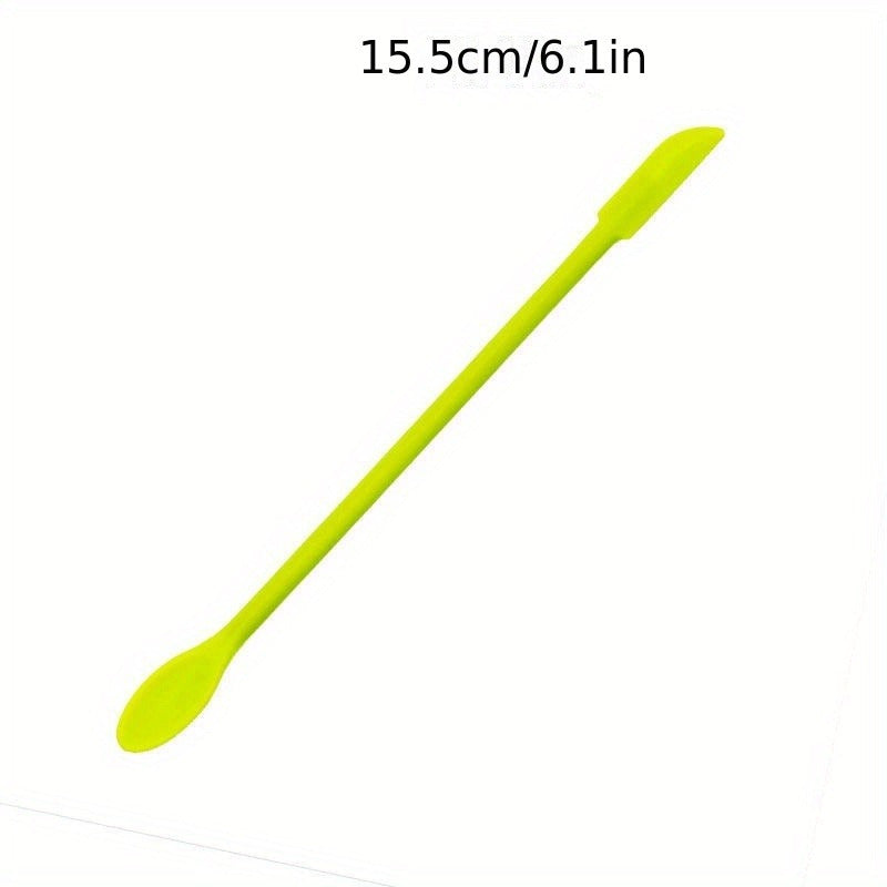 Скребок для воска из силикона с длинной ручкой, устойчивый к высоким температурам, лопатка для перемешивания, кухонный инструмент