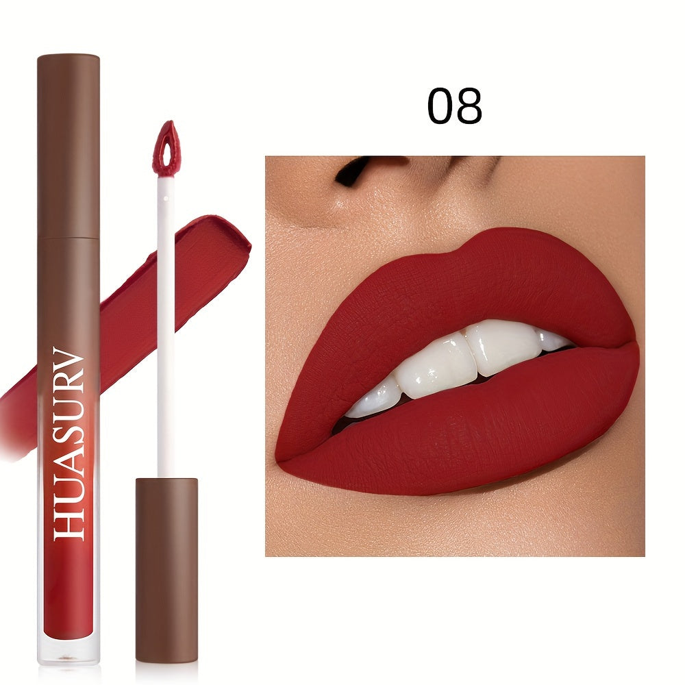 Brillo de labios mate hidratante para mujer Misty Velvet Lip Glaze 19 colores