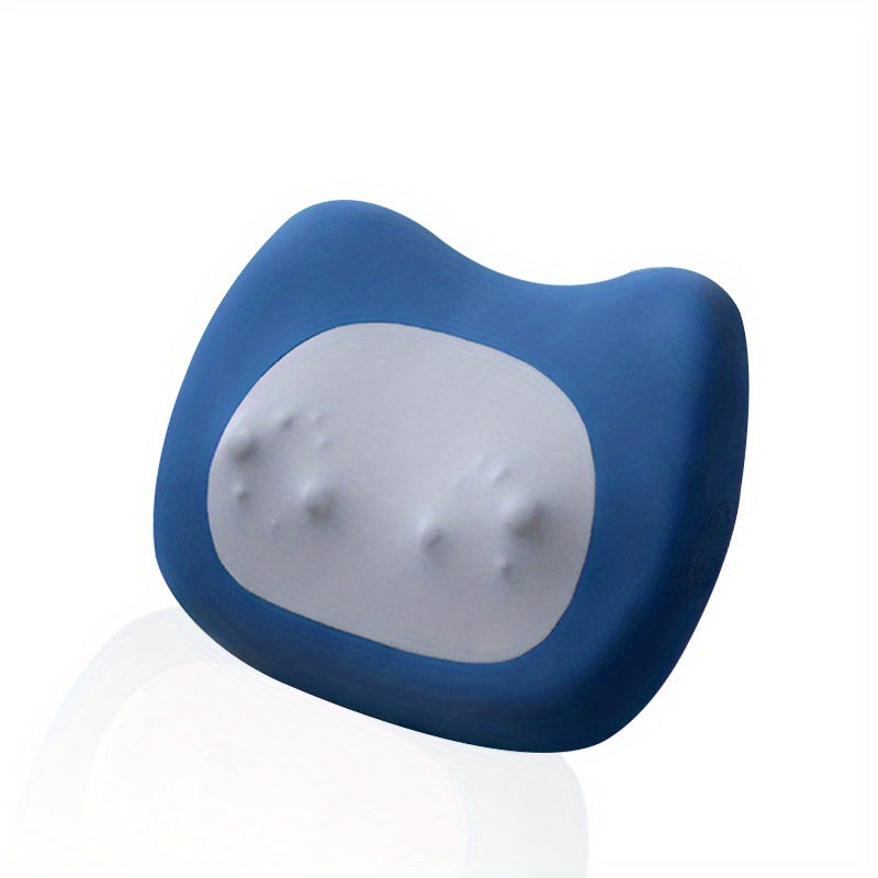 All-in-One Lumbar Massage Pillow with Shoulder Neck Back Waist Kneading Memory Cotton
