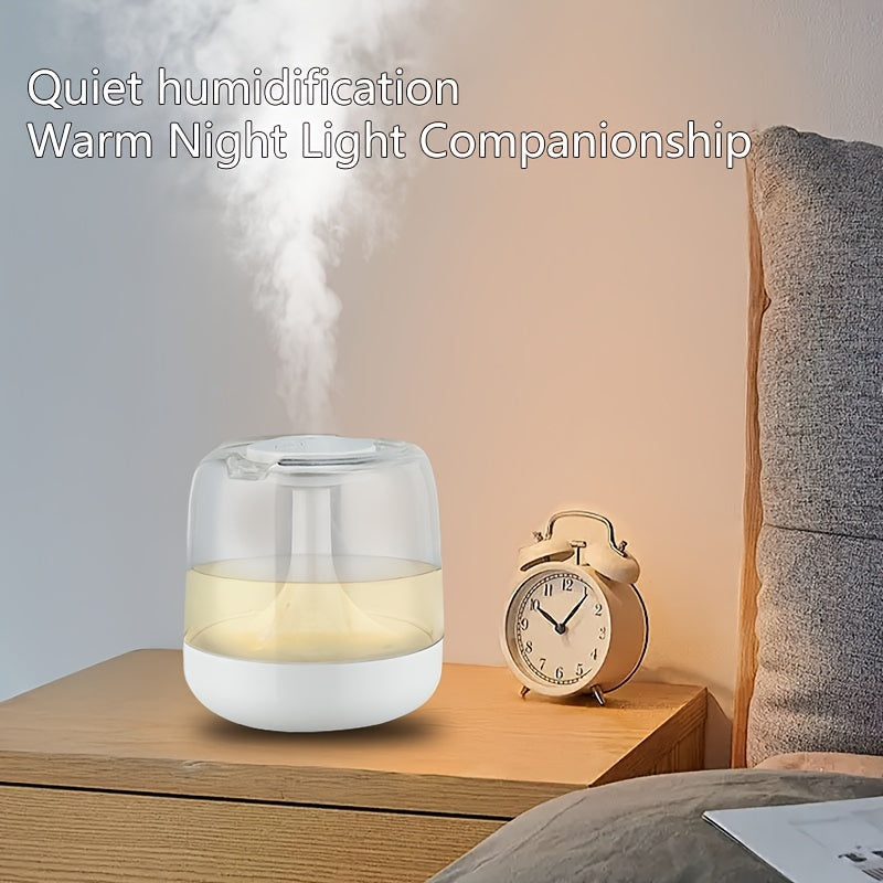 Small USB Plug-In Humidifier Aromatherapy Machine 2-In-1 Night Light