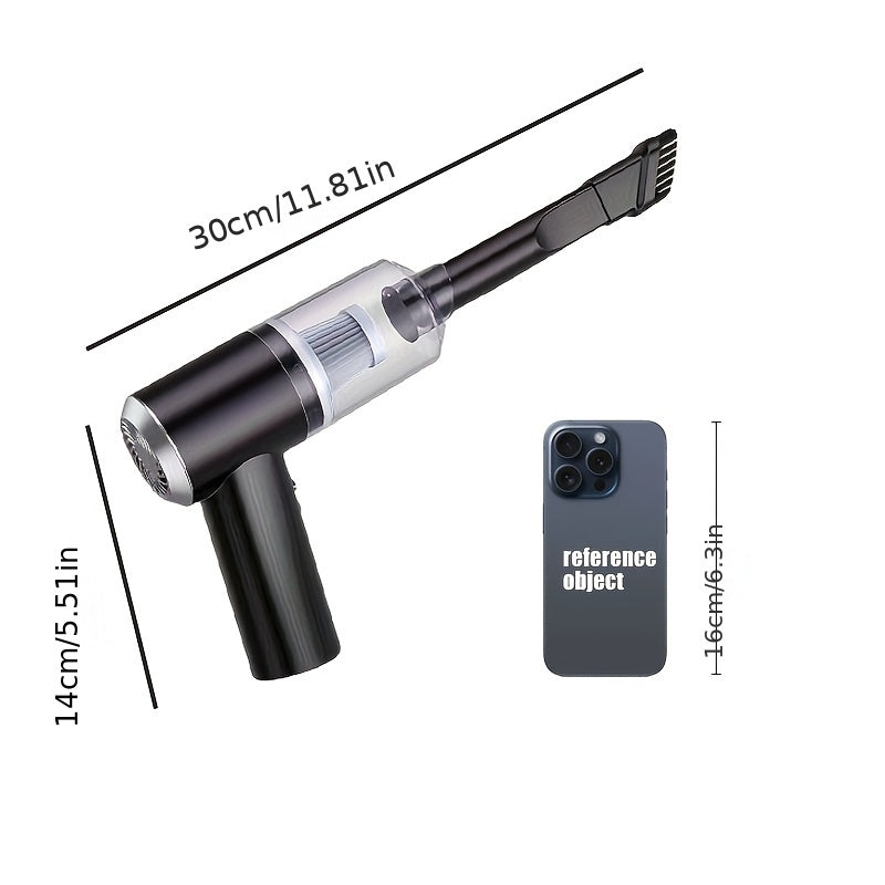 Portable Cordless Vacuum Cleaner Car Home Lightweight Strong Suction